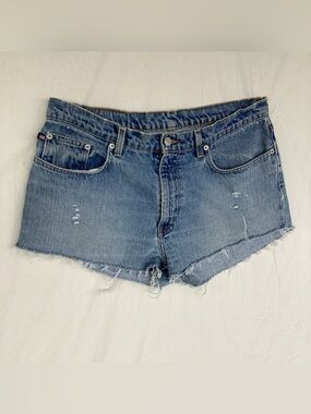 Polo jeans Ralph Lauren cut off Jean shorts booty shorts size 12